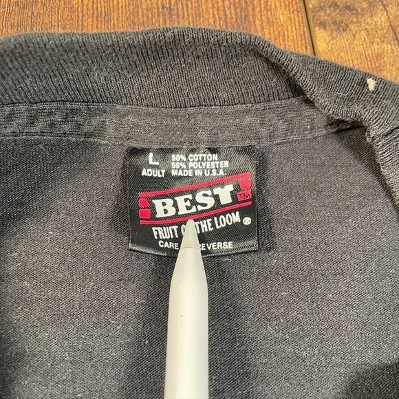 Korea Vietnam The Forgotten War & Warrior Vintage Single Stich Tee - Picture 5 of 7